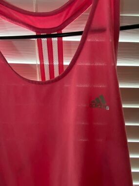 Adidas cute Pink Racerback Climalite Tank